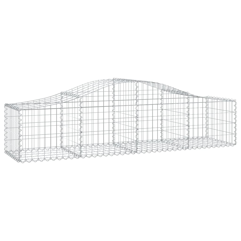 Cesti Gabbioni Ad Arco 20 Pz 200x50x40/60 Cm Ferro Zincato - Image 3