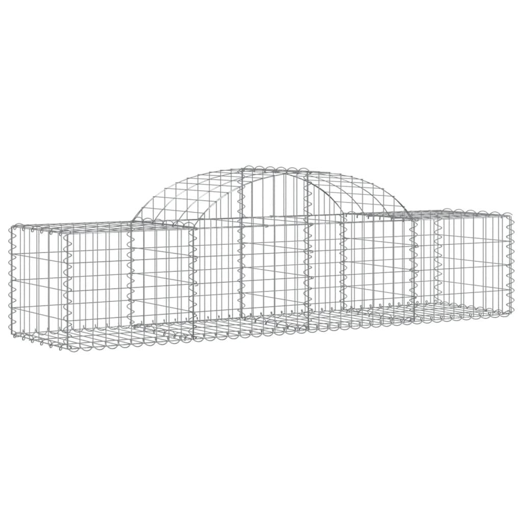 Cesti Gabbioni Ad Arco 40 Pz 200x50x40/60 Cm Ferro Zincato - Image 3