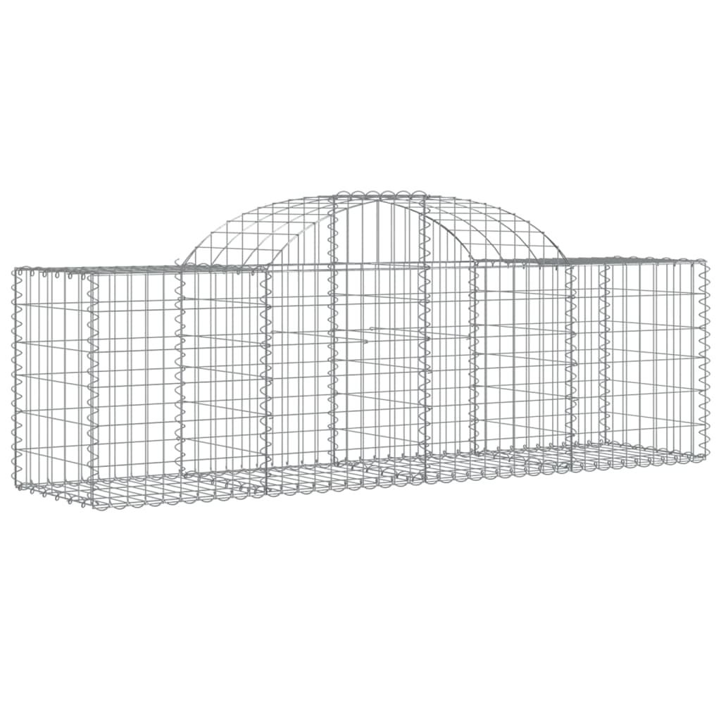 Cesti Gabbioni Ad Arco 40 Pz 200x50x60/80 Cm Ferro Zincato - Image 3