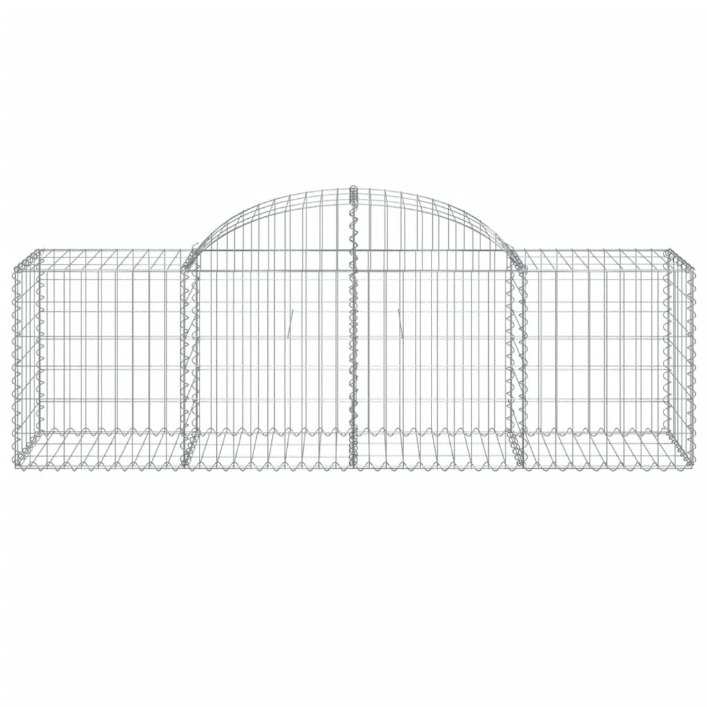 Cesti Gabbioni Ad Arco 40 Pz 200x50x60/80 Cm Ferro Zincato - Image 4