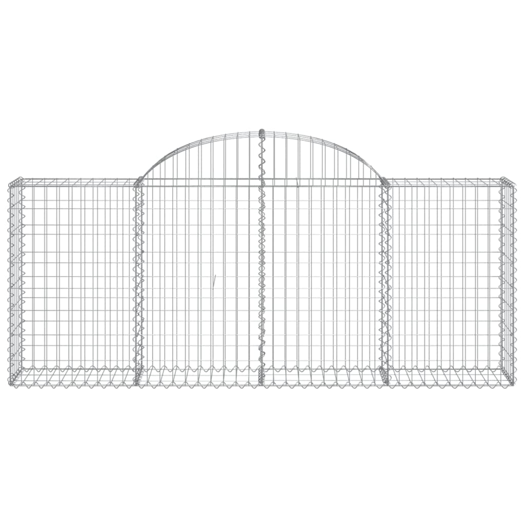 Cesti Gabbioni Ad Arco 40 Pz 200x30x80/100 Cm Ferro Zincato - Image 4