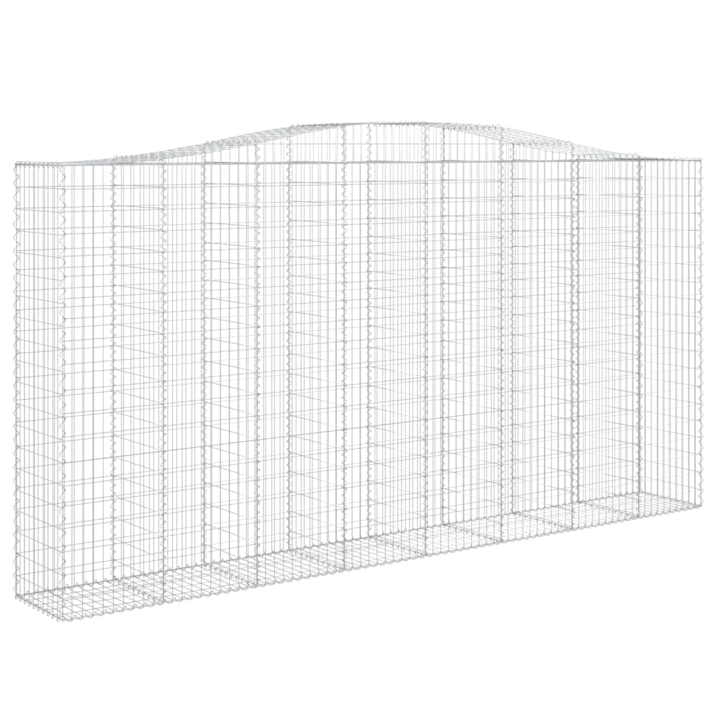 Cesti Gabbioni Ad Arco 4 Pz 400x50x200/220 Cm Ferro Zincato - Image 3