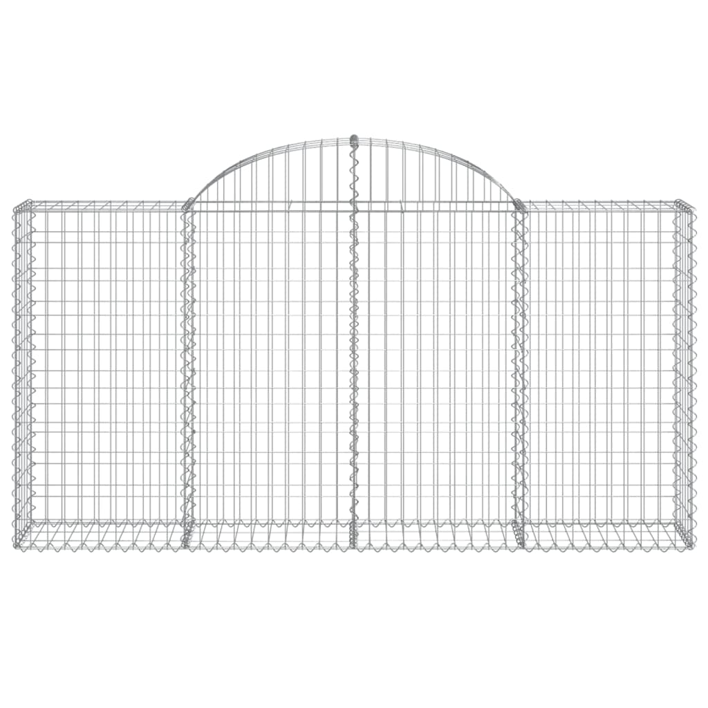 Cesti Gabbioni Ad Arco 20 Pz 200x30x100/120 Cm Ferro Zincato - Image 4