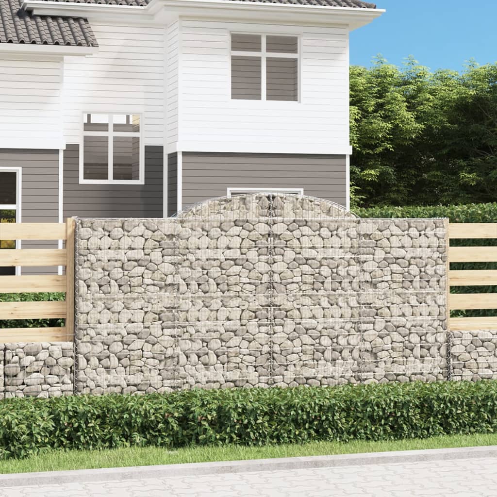 Cesti Gabbioni Ad Arco 9 Pz 300x50x160/180 Cm Ferro Zincato