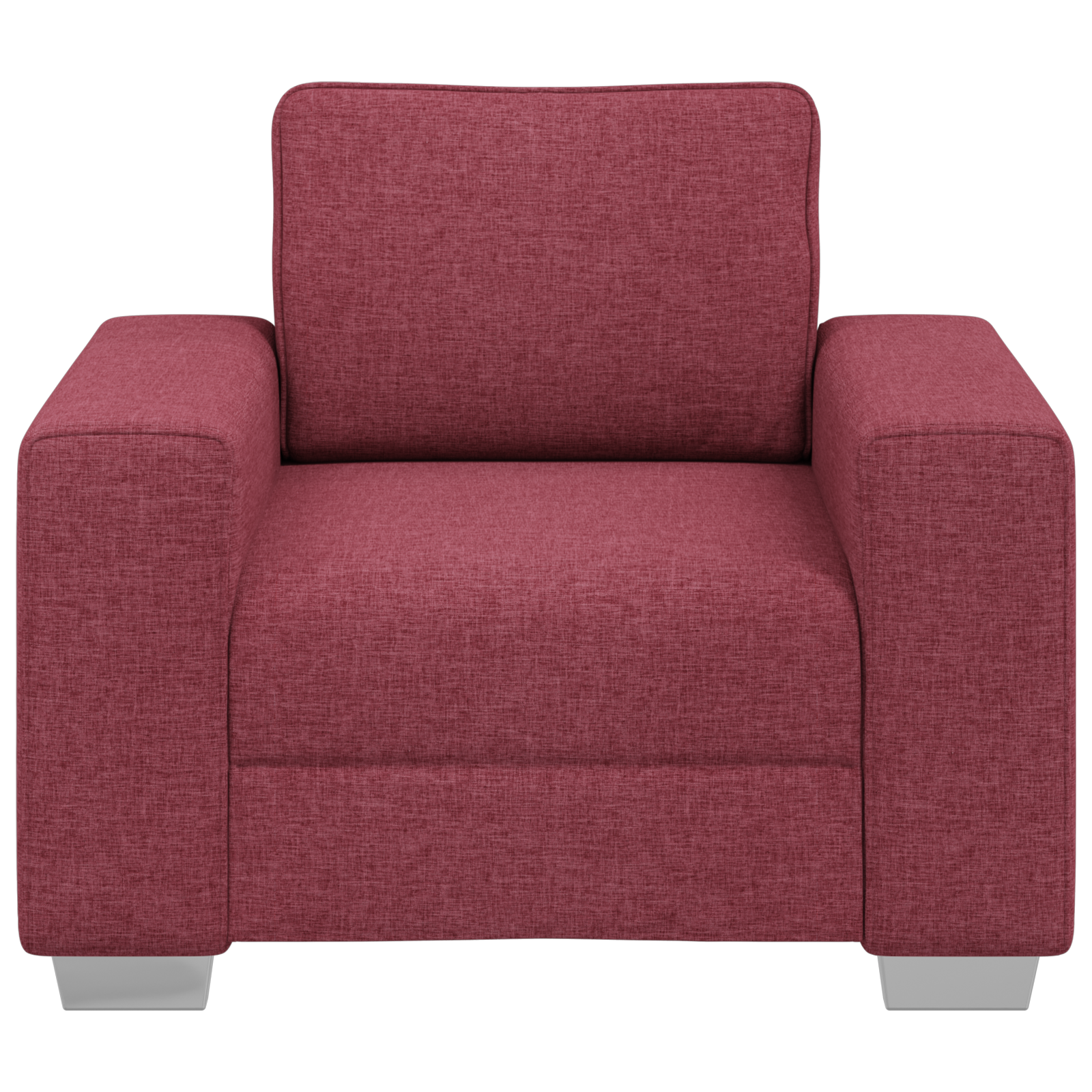 Divano Rosso Vino 100 X 77 X 82 Cm Tessuto - Image 5