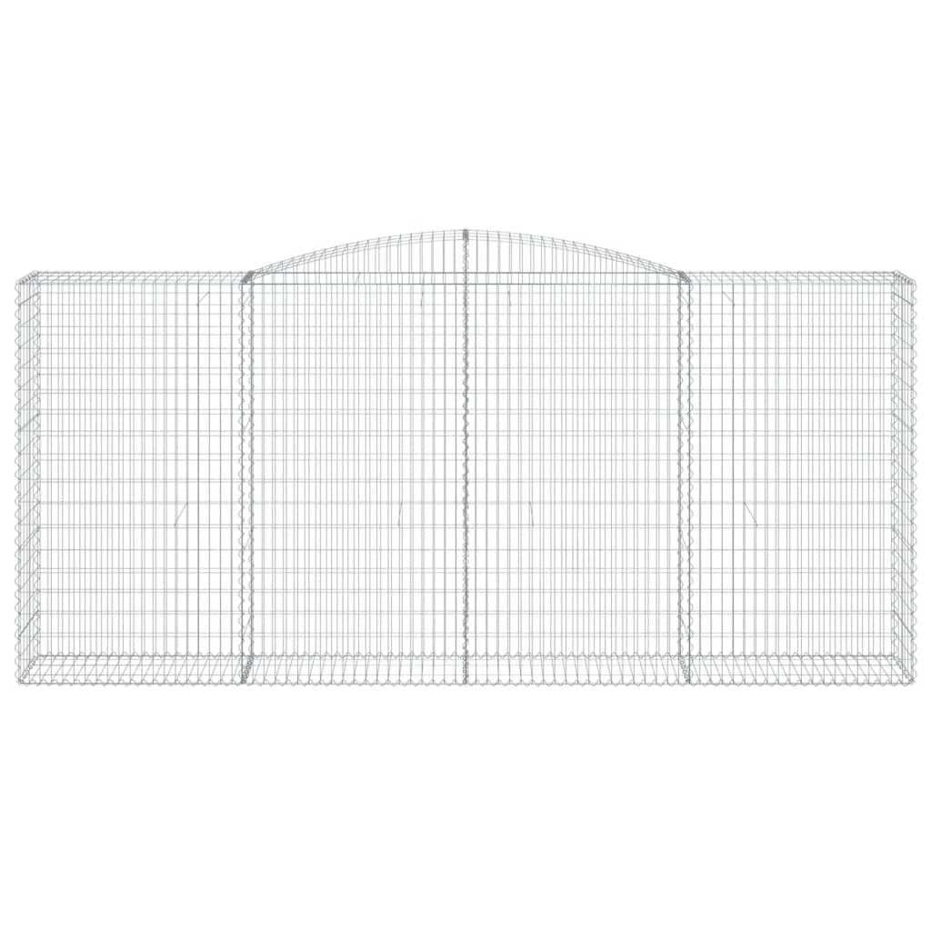 Cesti Gabbioni Ad Arco 4 Pz 400x50x180/200 Cm Ferro Zincato - Image 4