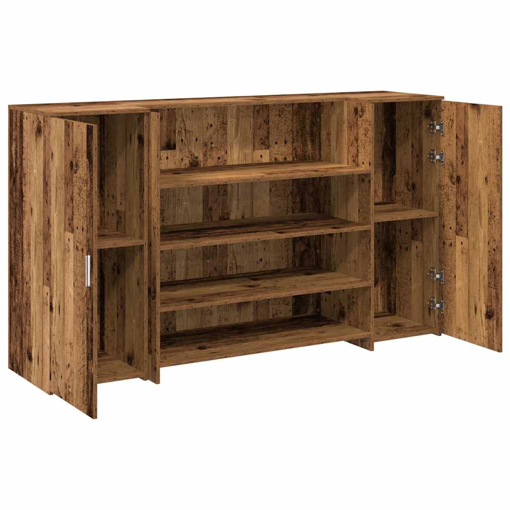Banco Reception Legno Antico 180x50x103,5 Cm Legno Multistrato - Image 6