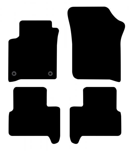 Tappeti Moquette Tailor Seat Mii 19> - Skoda Citigo 19> - Volkswagen E-Up! 19> (elettriche)