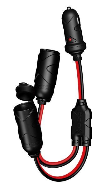 Spina E Doppia Presa 12v