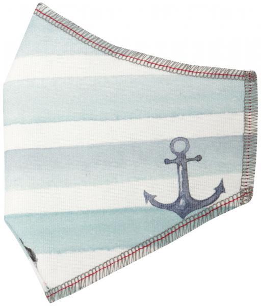 Cora M4pZ-03 Mascherina Adulto Fantasia Righe Mare