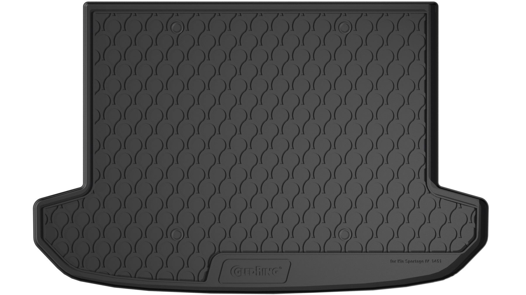 Vasca Baule Su Misura In Gomma Sintetica - Compatibile Per  Kia Sportage (03/16>10/18) Baule Alto