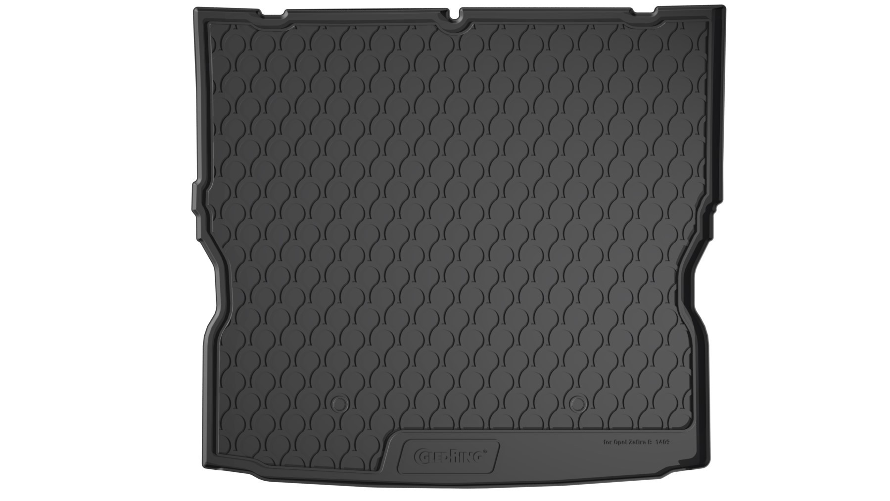 Vasca Baule Su Misura In Gomma Sintetica - Compatibile Per  Opel Zafira (09/05>10/11)