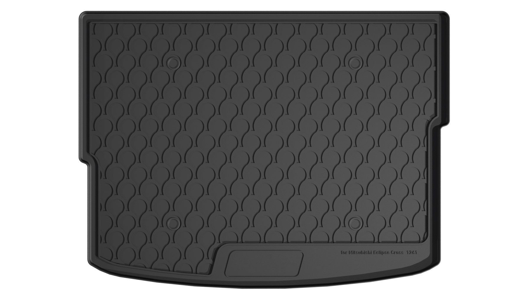 Vasca Baule Su Misura In Gomma Sintetica - Compatibile Per  Mitsubishi Eclipse Cross (01/18>)