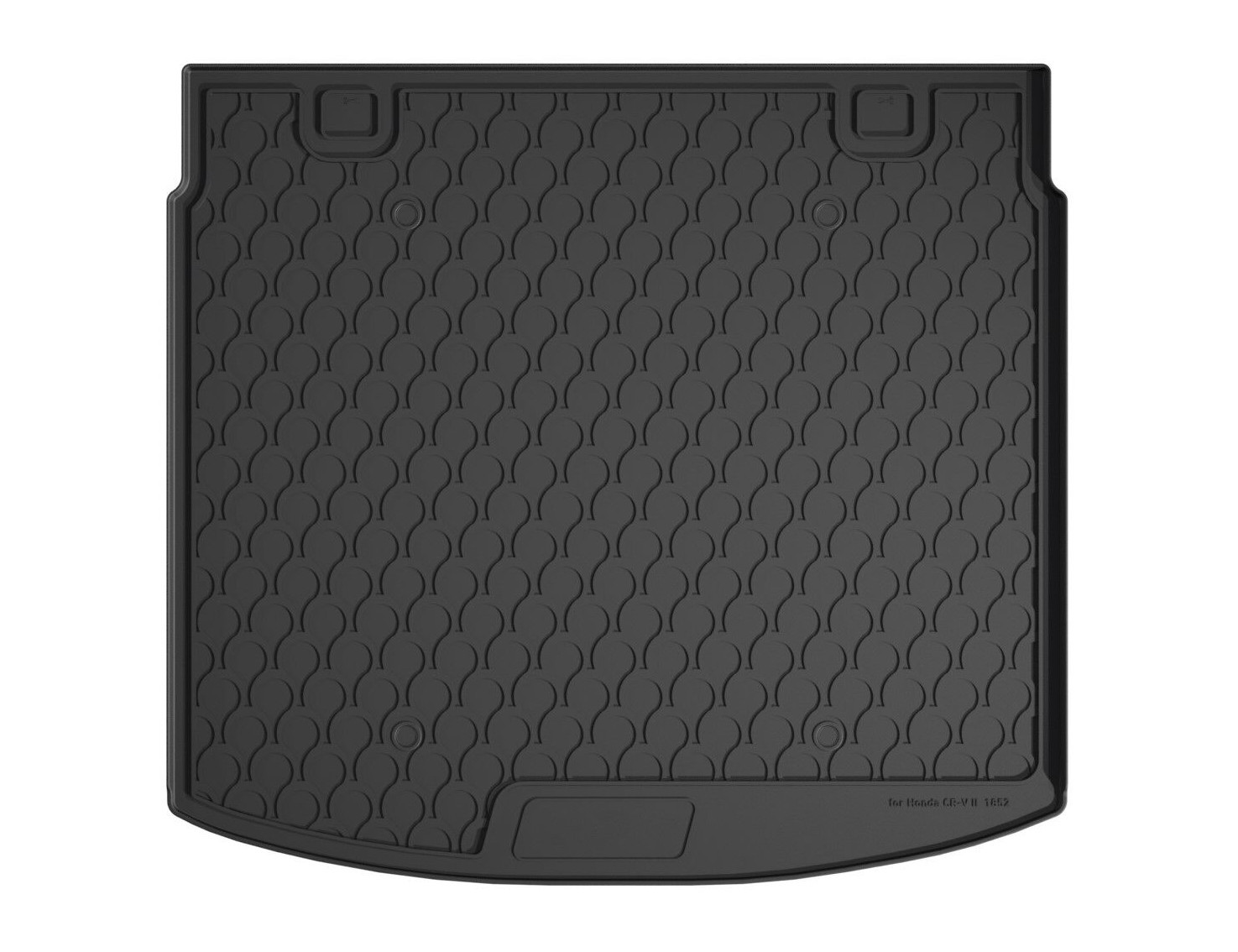 Vasca Baule Su Misura In Gomma Sintetica - Compatibile Per  Honda CR-V (11/18>08/23) Baule Alto