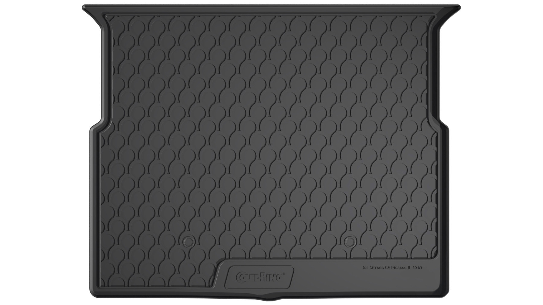 Vasca Baule Su Misura In Gomma Sintetica - Compatibile Per  Citroen C4 Picasso (06/13>05/18) Baule Basso -  Citroen C4 Spacetourer (06/18>03/21)