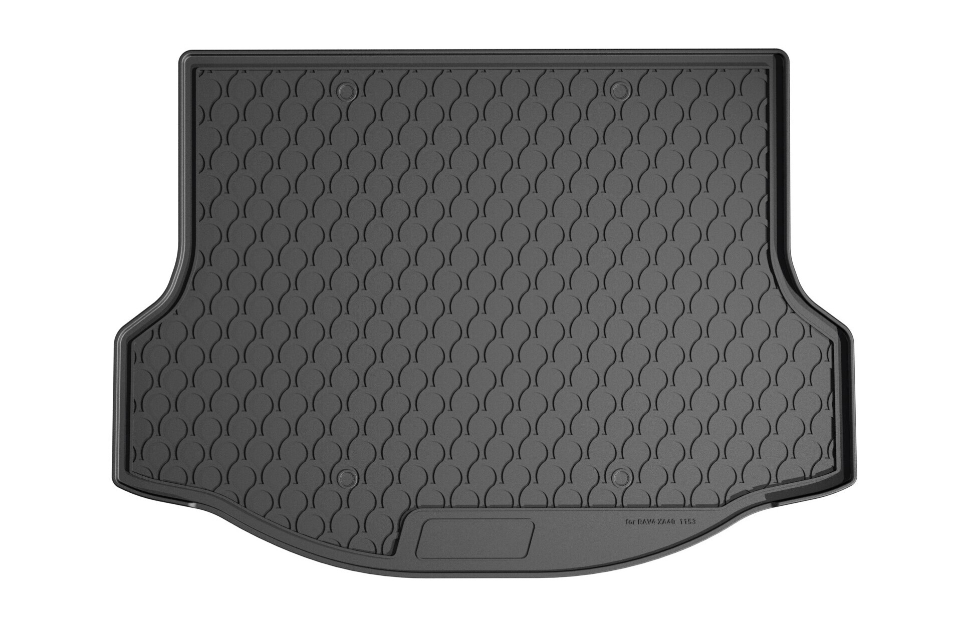 Vasca Baule Su Misura In Gomma Sintetica - Compatibile Per  Toyota Rav4 (03/13>02/19) No Ibrida