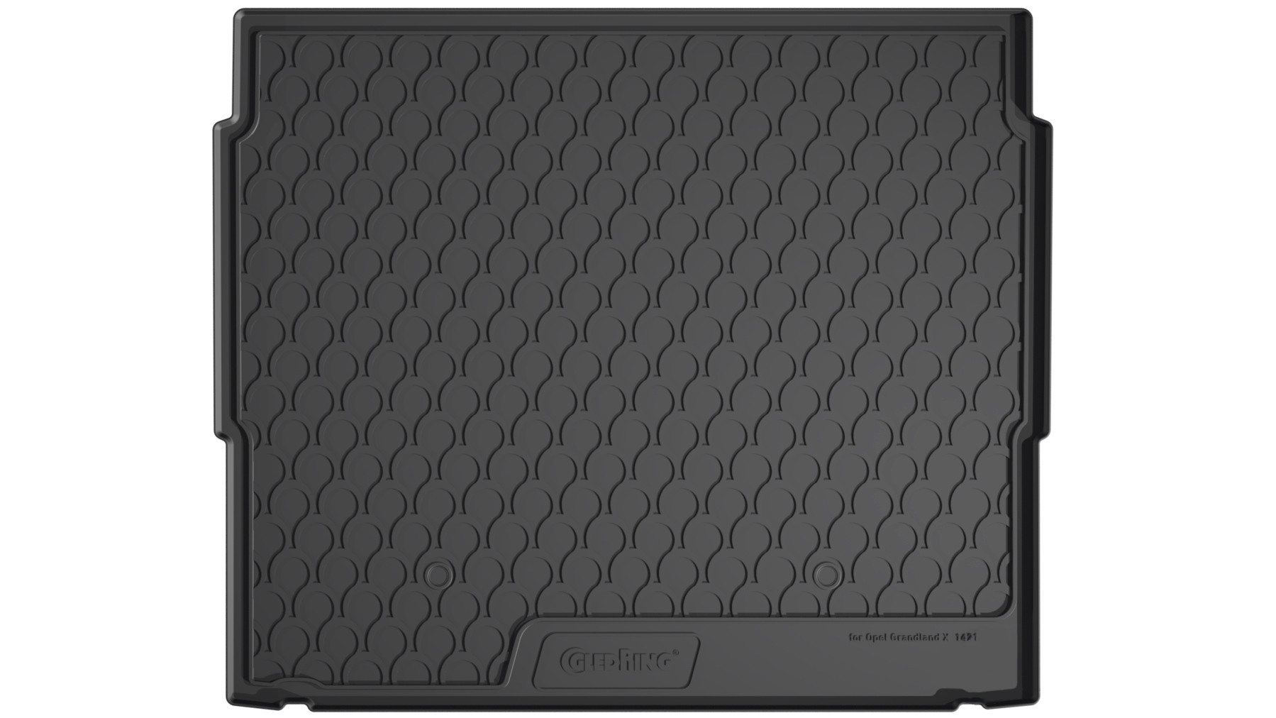 Vasca Baule Su Misura In Gomma Sintetica - Compatibile Per  Opel Grandland (07/21>10/24) Baule Alto -  Opel Grandland X (07/17>06/21) Baule Alto