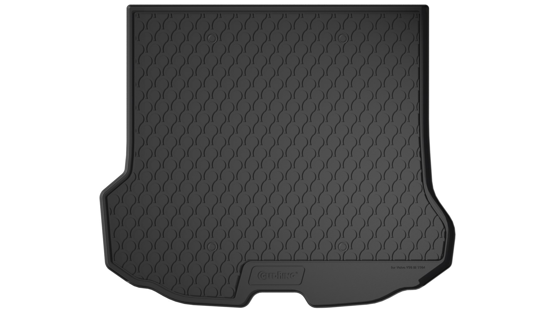 Vasca Baule Su Misura In Gomma Sintetica - Compatibile Per  Volvo V70 Sw (05/07>09/16)