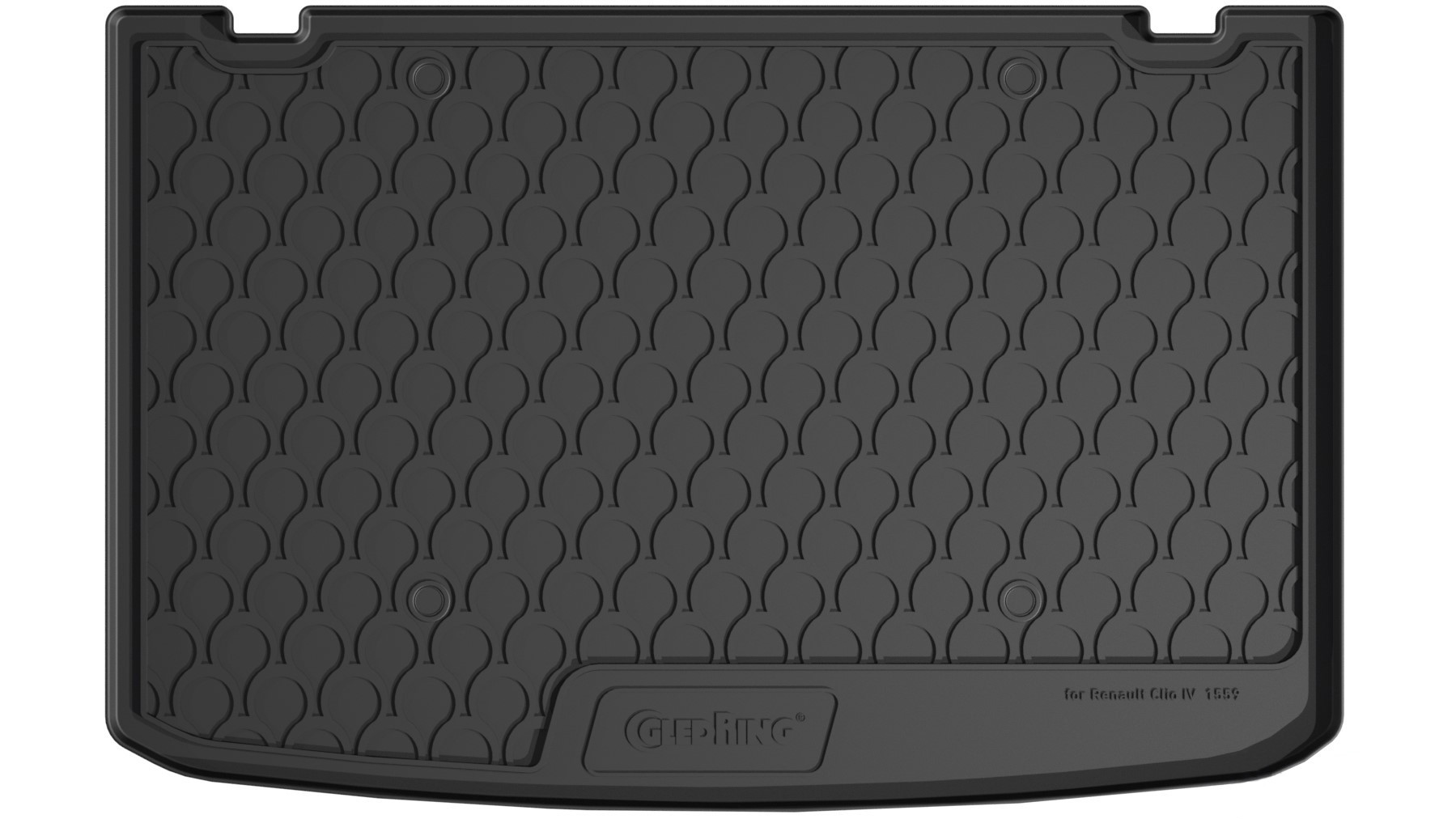 Vasca Baule Su Misura In Gomma Sintetica - Compatibile Per  Renault Clio Iv 5p (10/12>07/19) -  Renault Clio Iv Generation (08/19>03/20)