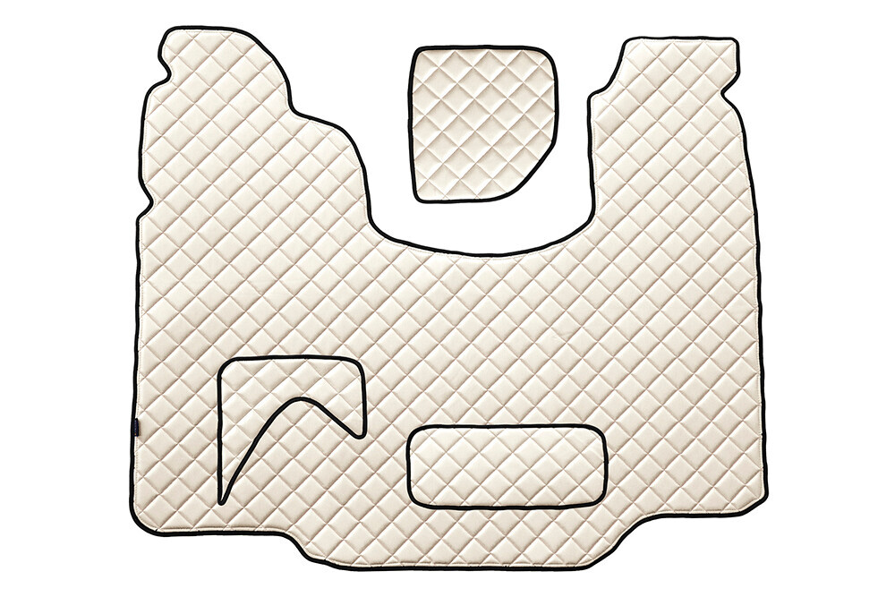 Tappeto Centrale In Skeentex - Panna - Compatibile Per Scania G Serie 5 (03/04>08/09) Automatico - Scania G Serie 6 (09/09>08/13) Automatico - Scania