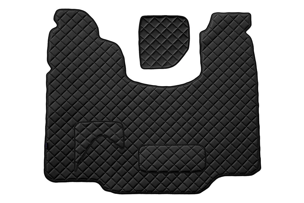 Tappeto Centrale In Skeentex - Nero - Compatibile Per Scania G Serie 5 (03/04>08/09) Automatico - Scania G Serie 6 (09/09>08/13) Automatico - Scania