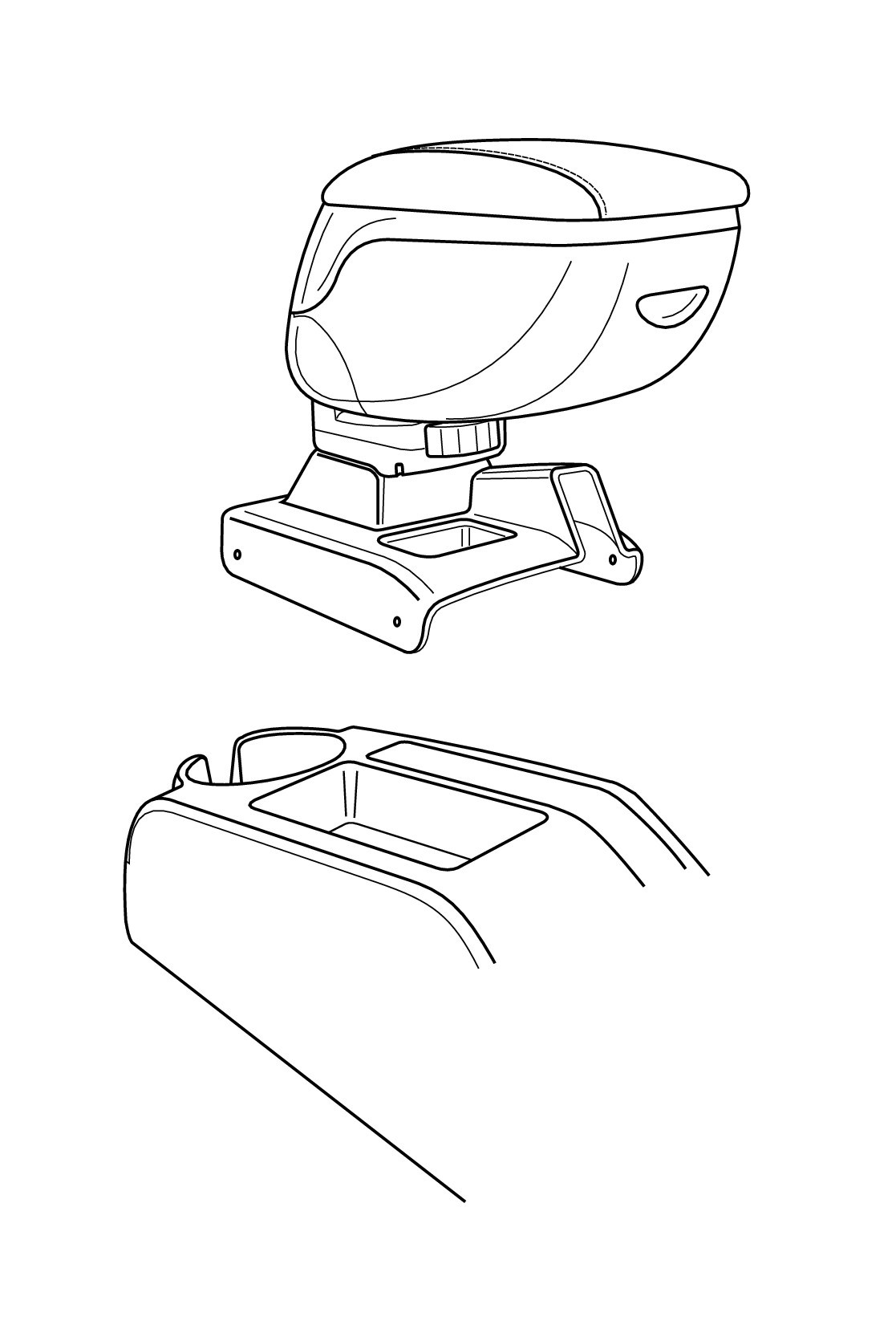 Attacco Bracciolo - Compatibile Per  Volkswagen Golf Plus (05/05>07/14)