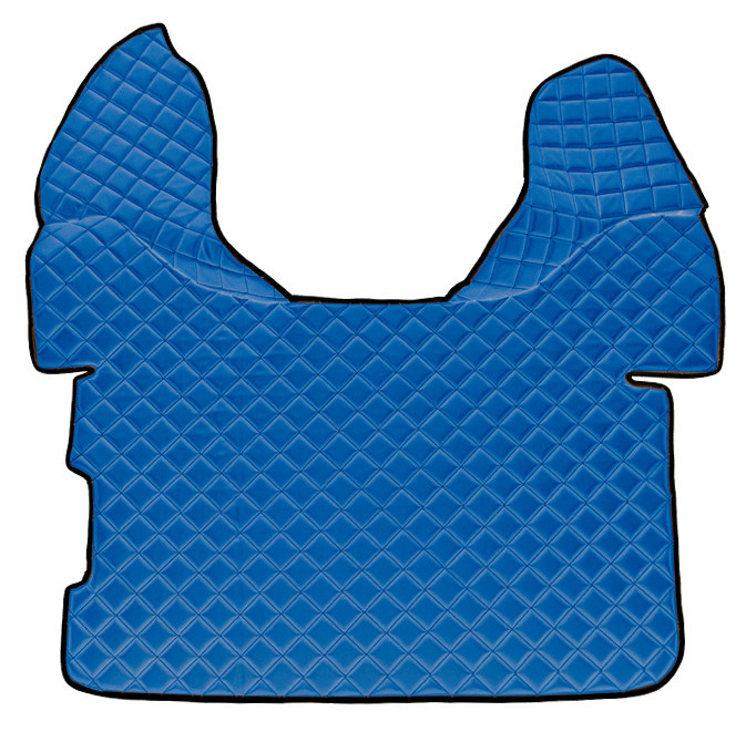 Tappeto Centrale In Skeentex - Blu - Compatibile Per Daf Xf 105 (02/04>12/14) Automatico, Senza Webasto - Daf Xf 106 (10/12>05/21) Automatico, Senza