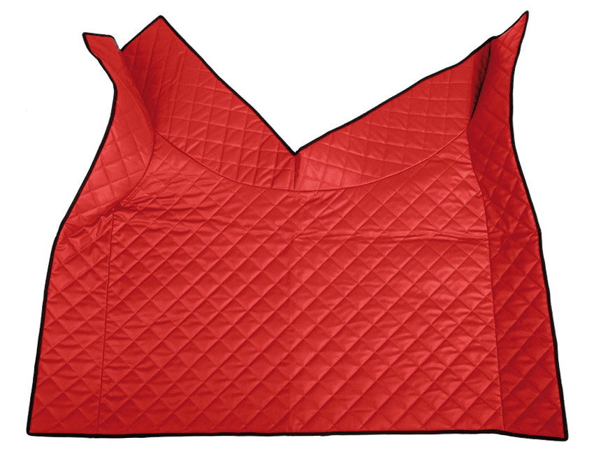 Tappeto Centrale In Skeentex - Rosso - Compatibile Per Volvo Fh Serie 4 (09/12>05/21) Automatico - Volvo Fh Serie 5 (06/21>) Automatico - Volvo Fh ae