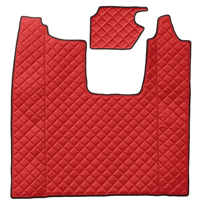 Tappeto Centrale In Skeentex - Rosso - Compatibile Per Scania R Serie 7 - New Generation (11/16>)