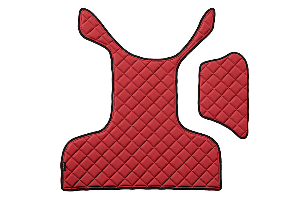 Tappeto Centrale In Skeentex - Rosso - Compatibile Per Volvo Fm (03/13>10/21)