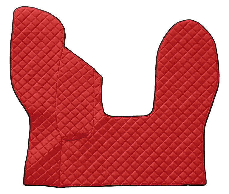 Tappeto Centrale In Skeentex - Rosso - Compatibile Per Daf Cf (07/13>) Automatico, Euro 6