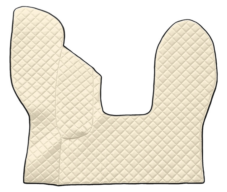 Tappeto Centrale In Skeentex - Panna - Compatibile Per Daf Cf (07/13>) Automatico, Euro 6