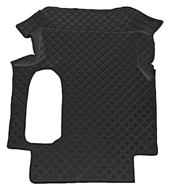 Tappeto Centrale In Skeentex - Nero - Compatibile Per Man Tga (03/99>05/10) Cabina Larga