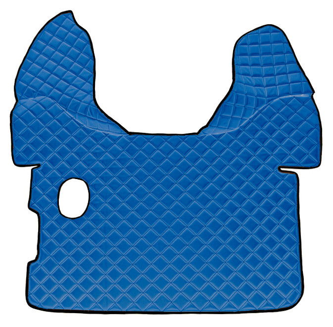 Tappeto Centrale In Skeentex - Blu - Compatibile Per Daf Xf 105 (02/04>12/14) Manuale, Senza Webasto - Daf Xf 106 (10/12>05/21) Manuale, Senza Webasto