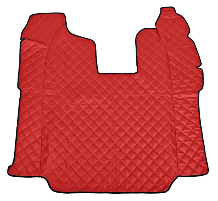 Tappeto Centrale In Skeentex - Rosso - Compatibile Per Scania R Serie 6 (09/09>08/13) Automatico - Scania R Serie 6 - Streamline (09/13>12/17) Automa