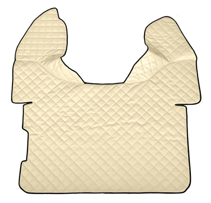 Tappeto Centrale In Skeentex - Panna - Compatibile Per Daf Xf 105 (02/04>12/14) Automatico, Con Webasto - Daf Xf 106 (10/12>05/21) Automatico, Con we