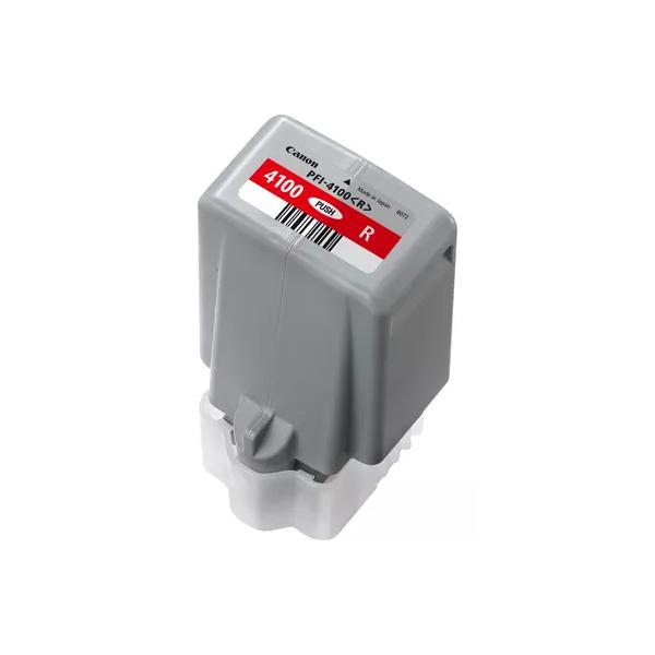 Canon PfI-4100 R - 80 Ml - Rosso - Originale - Scatola Appesa