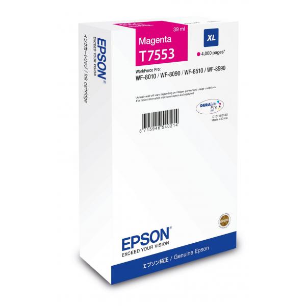 Epson T7553 - 39 Ml - Xl - Magenta - Originale