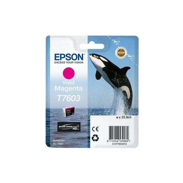 Epson T7603 - 25,9 Ml - Magenta Vivido - Originale