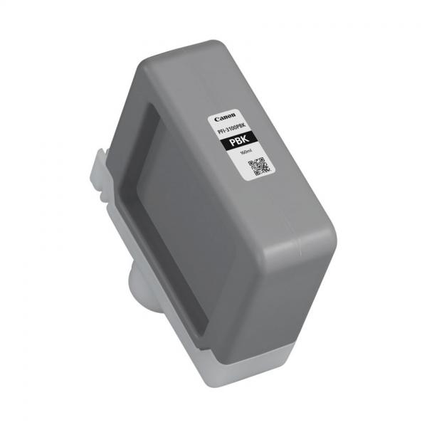 Canon PfI-3100 Pbk - 160 Ml - Photo Schwarz - Original