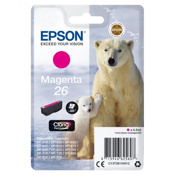 Epson 26 - 4,5 Ml - Magenta - Originale - Cartuccia D'inchiostro