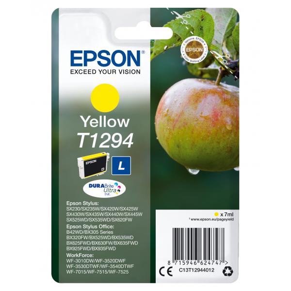 Epson T1294 - 7 Ml - Taglia L - Giallo - Originale
