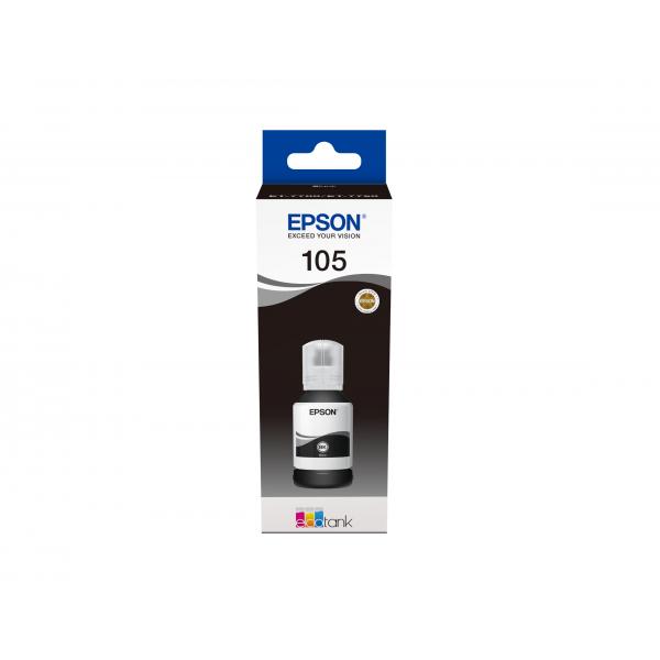 Epson 105 - 140 Ml - Nero - Originale - Serbatoio Inchiostro
