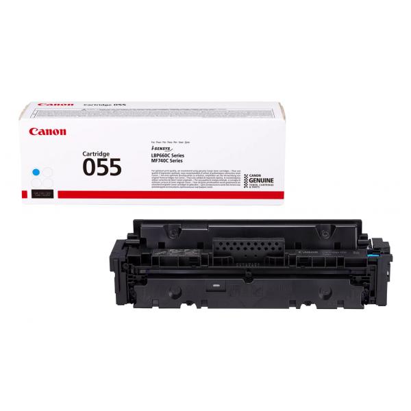 Canon 055 - Ciano - Originale - Cartuccia Toner - Per Imageclass Lbp664, Mf745