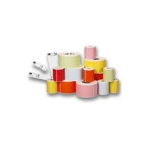 Zebra Z-Band Direct - Perforierte PolypropyleN-Armbänder Mit AcryL-Klebemittel - 6 Mil Weiß, Fühlmarke Schwarz - 25,4 X 177,8 Mm - 1800 Stck. (6 Roll