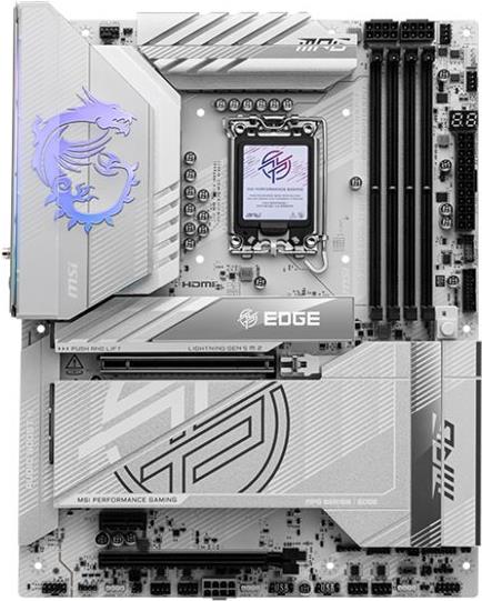 Msi Mpg Z890 Edge Ti Wifi - Motherboard - Atx - Lga1851-Sockel - Z890 Chipsatz - Usb4, Usb 3,2 Gen 1, Usb 3,2 Gen 2, UsB-C 3,2 Gen 2x2, UsB-C 3,2 Gen