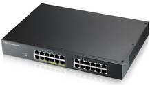 Zyxel Gs1915-24ep 24-Port Gbe Davon 12 Ports Poe+ 130 Watt 802.3at Smart Switch Nebulaflex Rackmount Fanless (gs1915-24eP-Eu0101f)