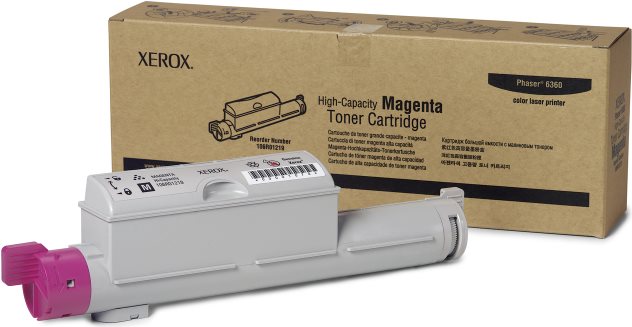 Xerox Phaser 6360 - Mit Hoher Kapazität - Magenta - Original - Tonerpatrone - Für Phaser 6360da, 6360db, 6360dn, 6360dt, 6360dx, 6360n (106r01219)