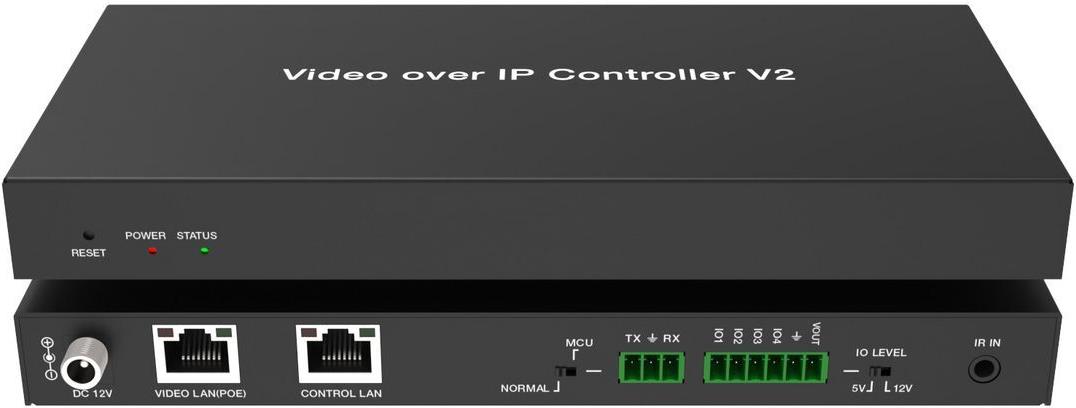 Vivolink Av Over Ip 4k60hz Jpeg2000 Videowall Matrix - Decoder (vlvwip2000-Ctl)