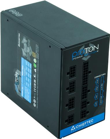 Chieftec Proton Series BdF-1000c - Stromversorgung (intern) - Atx12v 2,3 - 80 Plus Bronze - Wechselstrom 115-230 V - 1000 Watt - Aktive Pfc (bdF-1000